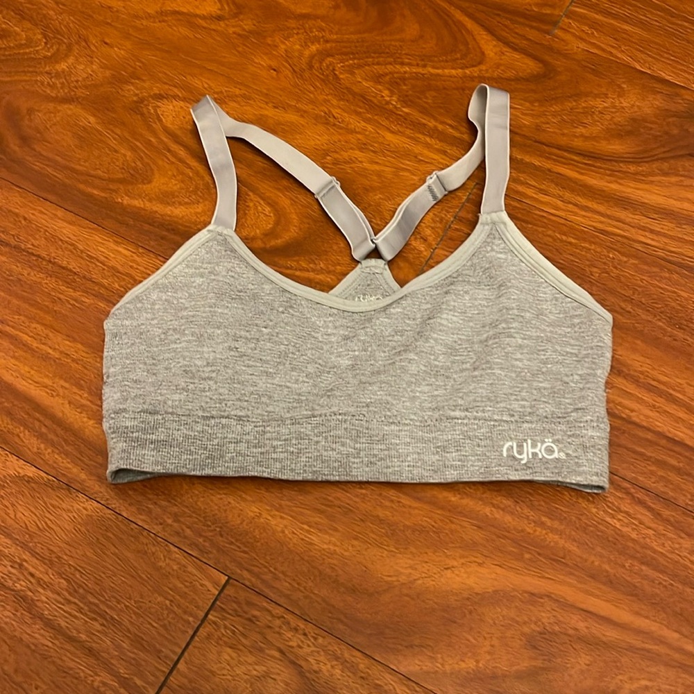 grey girls bra